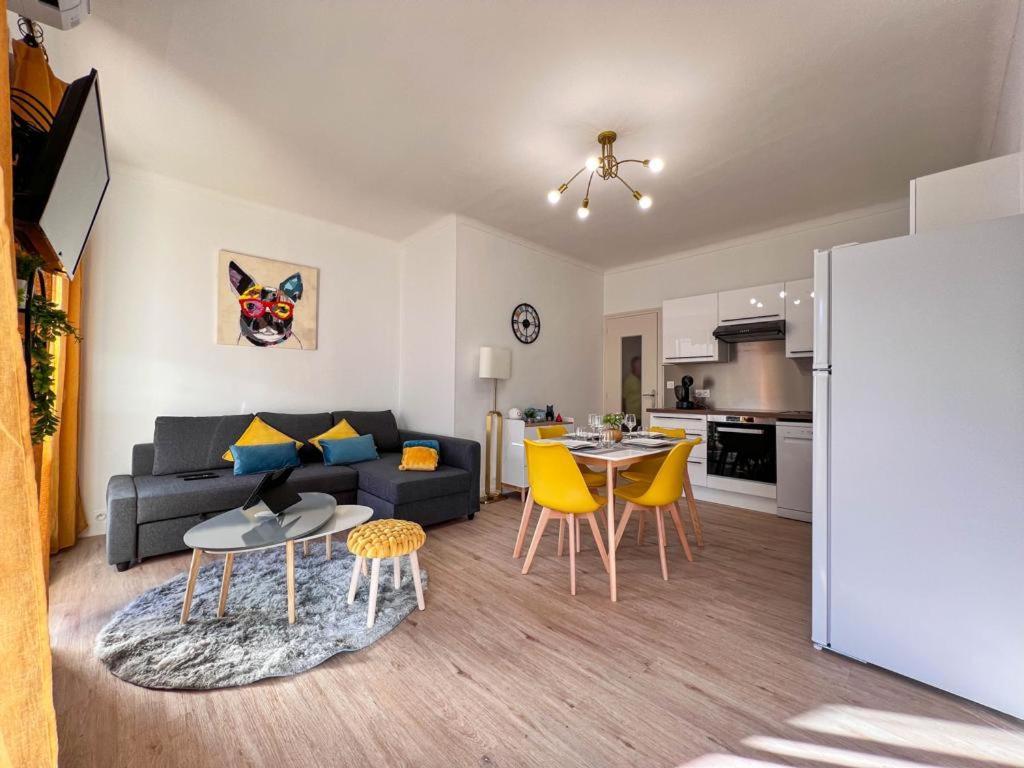 Appartement vue mer Parking privé Place Med Canet-en-Roussillon Exterior foto